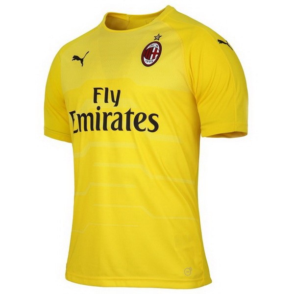 Maillot Football AC Milan Gardien 2018-19 Jaune